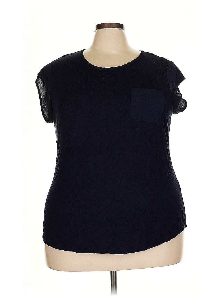 Pre-owned Calvin Klein Sleeveless T-shirt In Blue