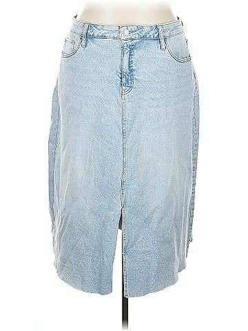 Ava & Viv Denim Skirt (view 1)