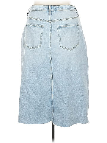 Ava & Viv Denim Skirt (view 2)