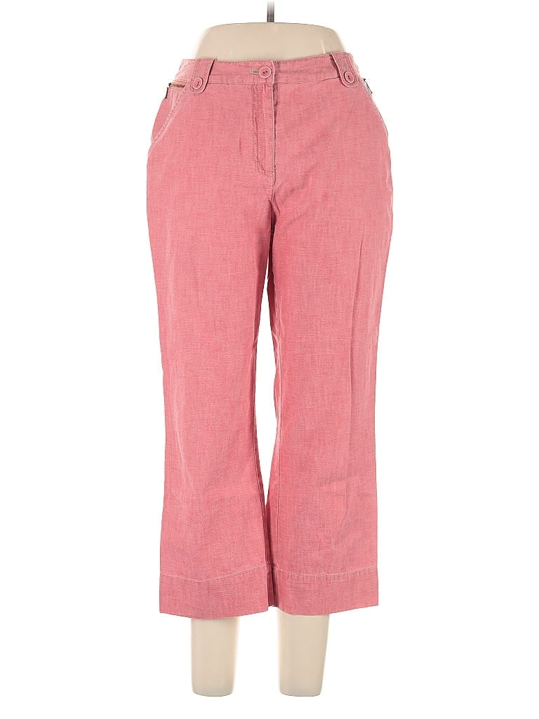 Pre-owned Jjill Casual Pants In Pink