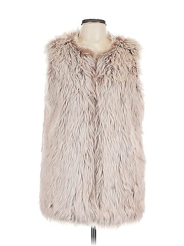 Catherine Malandrino Faux Fur Vest (view 1)