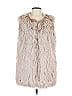 Catherine Malandrino Pink Faux Fur Vest Size L - photo 1