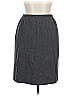 Armani Collezioni 100% Polyester Gray Formal Skirt Size 10 - photo 1