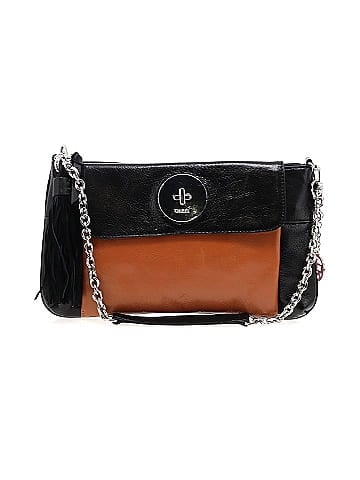 DKNY Leather Satchel (view 1)