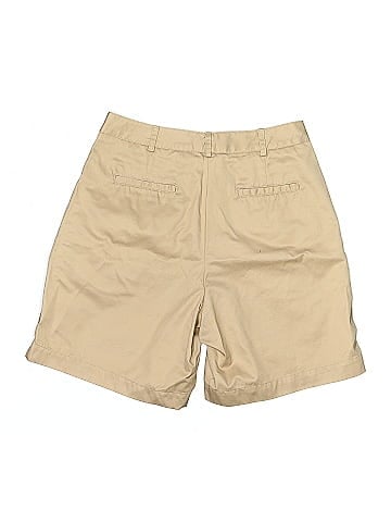 Liz Claiborne Khaki Shorts (view 2)