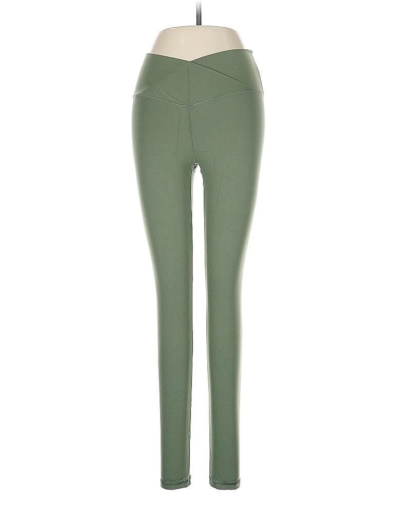Pre-owned Offline By Aerie Active Pants In Green