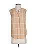 41Hawthorn 100% Polyester Tan Sleeveless Blouse Size XS - photo 1