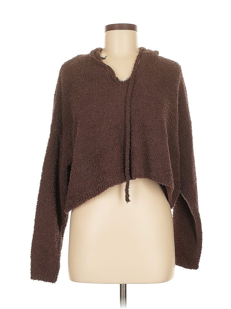Pre-owned Nia Cardigan Sweater In Brown