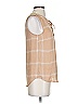 41Hawthorn 100% Polyester Tan Sleeveless Blouse Size XS - photo 4
