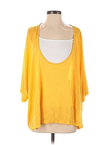 Blue Life 3/4 Sleeve Top (view 1)