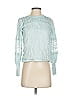 Tiny 100% Cotton Teal Long Sleeve Blouse Size XXS - photo 1