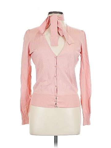 Express Design Studio Long Sleeve Silk Top (view 1)