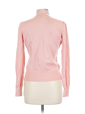 Express Design Studio Long Sleeve Silk Top (view 2)