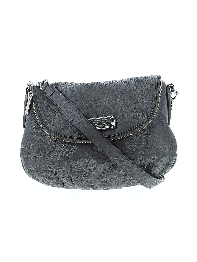 Marc by Marc Jacobs Gray Leather Crossbody Bag One size - photo 1