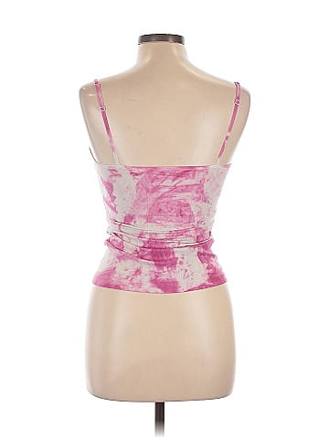 Athleta 100% Elastane Pink Active Tank Size M
