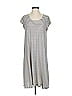 bryn WALKER Stripes Gray Ivory Casual Dress Size S - photo 1