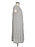 bryn WALKER Stripes Gray Ivory Casual Dress Size S - photo 4