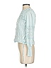 Tiny 100% Cotton Teal Long Sleeve Blouse Size XXS - photo 4