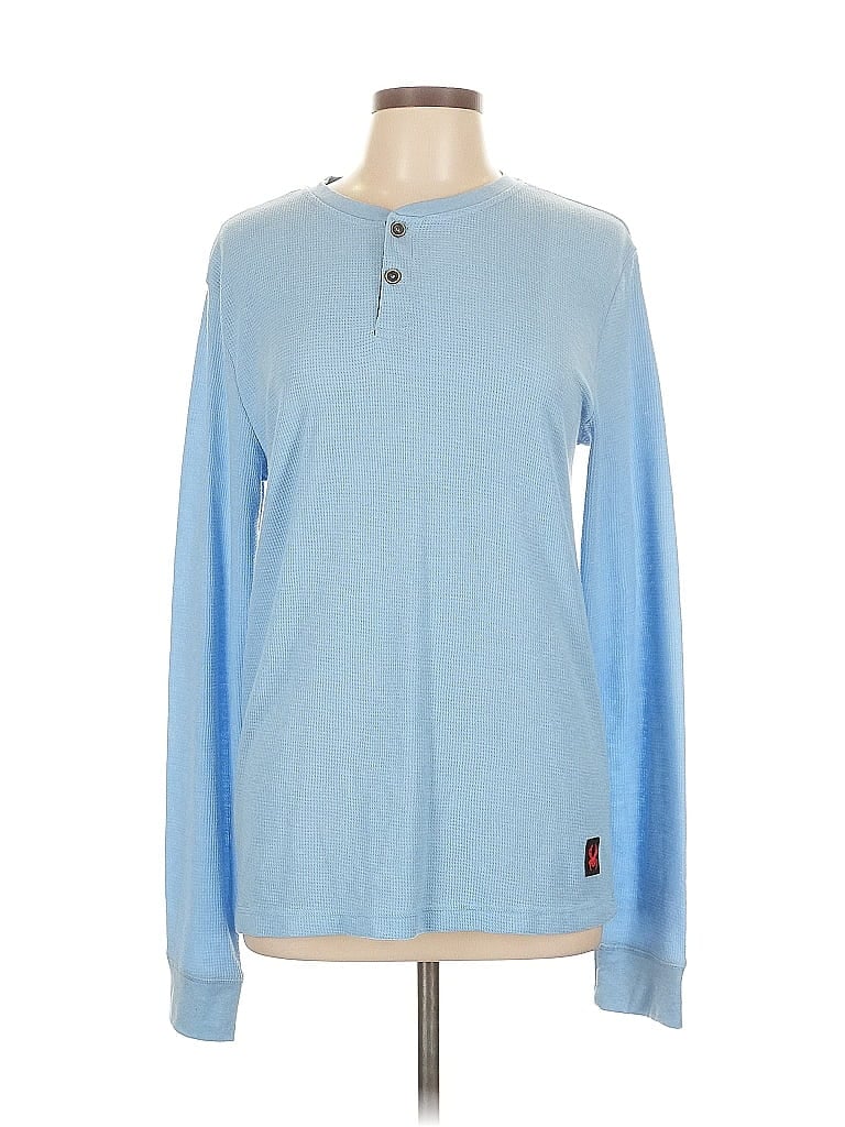 Spyder Blue Long Sleeve Top Size L - photo 1