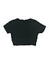 Zara Kids 100% Cotton Black Short Sleeve Top Size 7 - photo 2