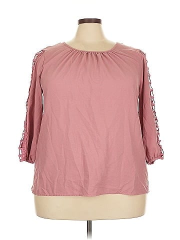 Olivia & Martin 3/4 Sleeve Blouse (view 1)