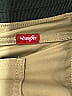 Wrangler Jeans Co 100% Polyester Solid Tan Cargo Pants Size 12 - photo 3