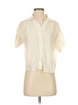 Madewell Short Sleeve Silk Top