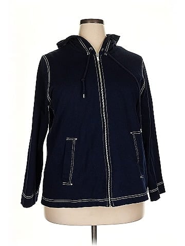 Anne Klein Sport Zip Up Hoodie (view 1)