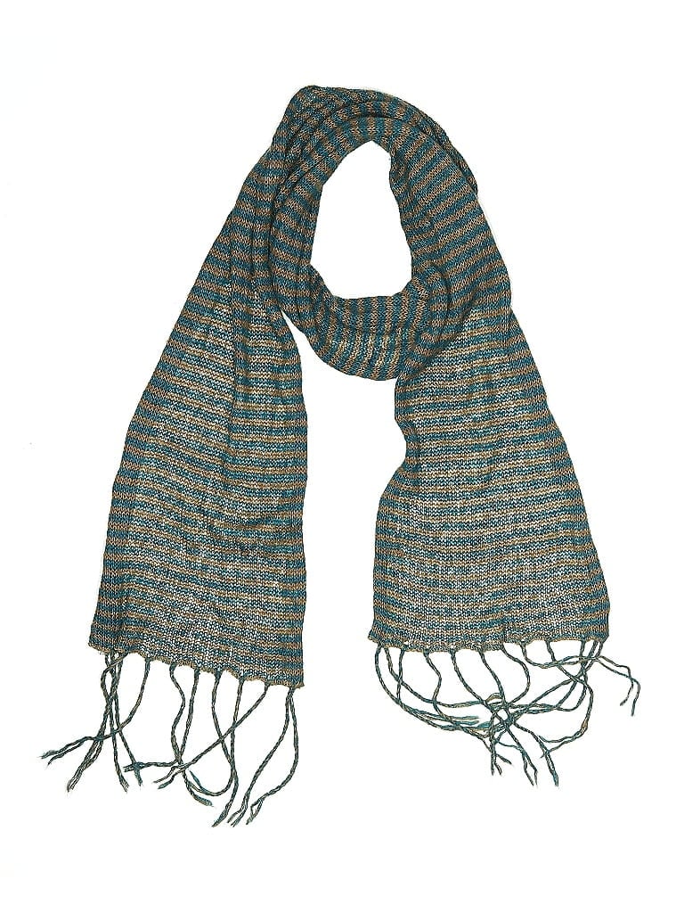 Pre-owned Unbranded Scarf In Blue