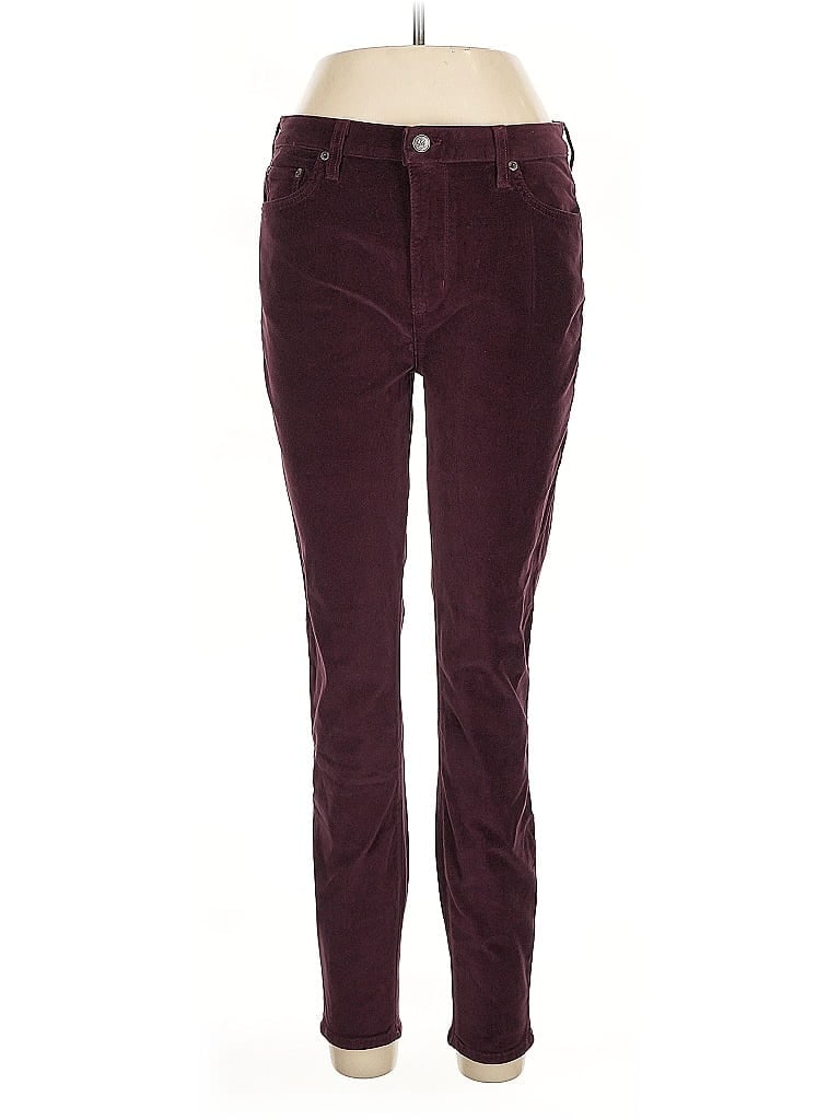 Pre-owned Lovers & Friends Jeggings In Burgundy