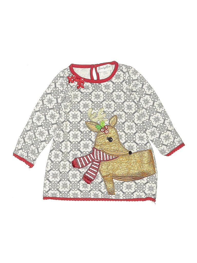 Emily Rose Gray Long Sleeve T-Shirt Size 3T - photo 1