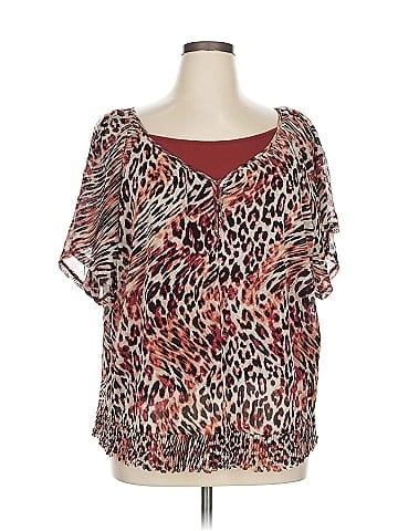 Apt. 9 Short Sleeve Blouse (view 1)