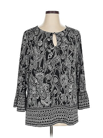 Jones Studio 3/4 Sleeve Blouse (view 1)