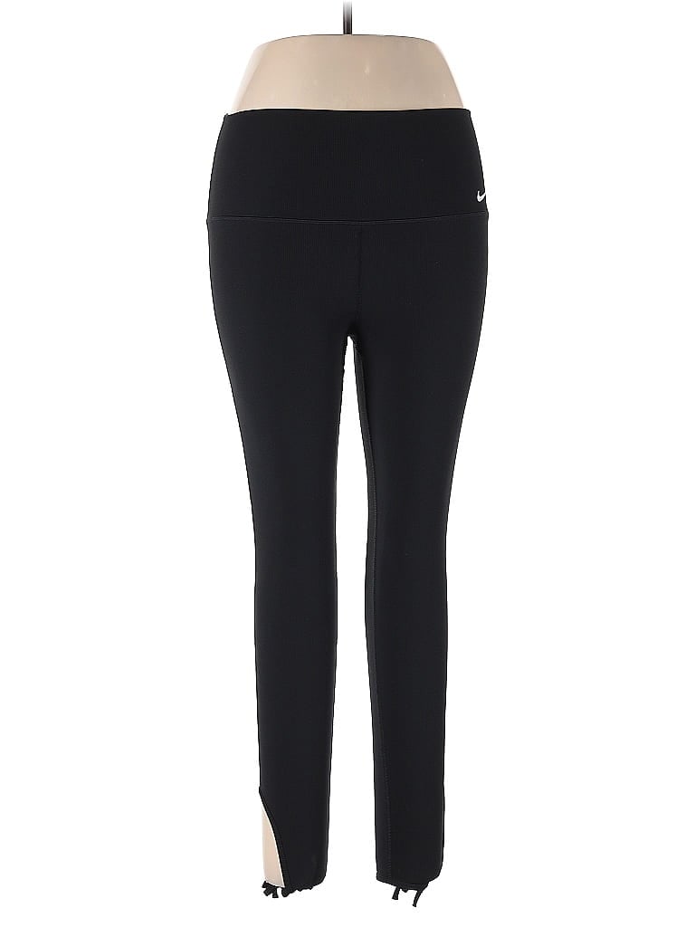 Pre-owned Nike Active Pants In Black