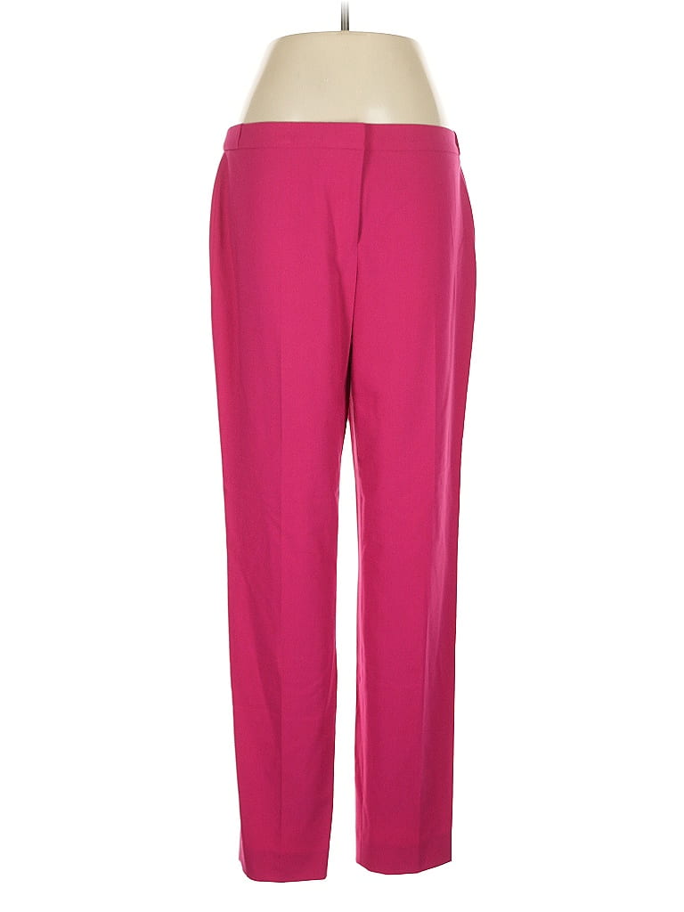 Pre-owned Calvin Klein Dress Pants In Pink
