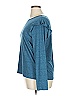 Ann Taylor LOFT Outlet Teal Long Sleeve T-Shirt Size XL - photo 4