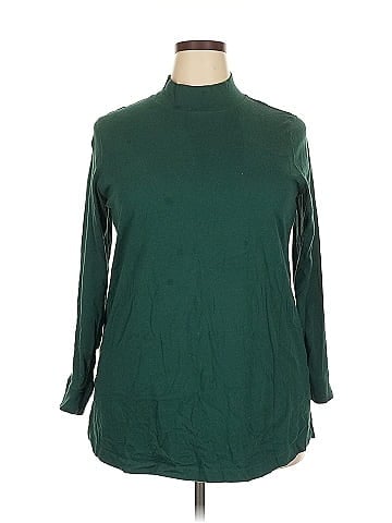 Woman Within Long Sleeve Turtleneck (view 1)