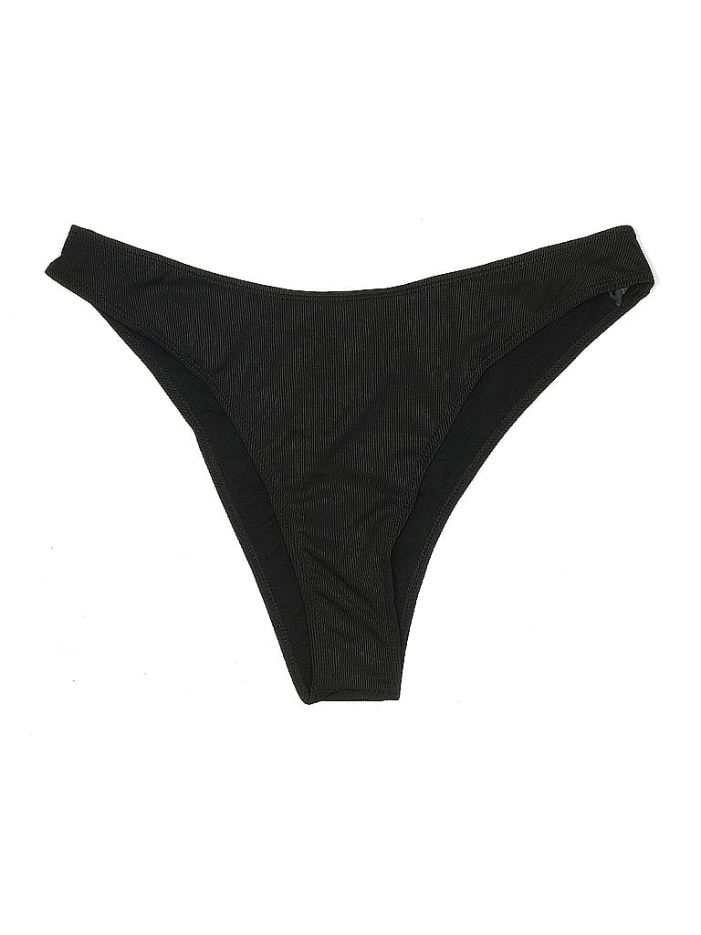 Pre-owned Unbranded Swimsuit Bottoms In Black