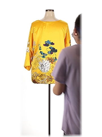 Soft Surroundings 3/4 Sleeve Blouse (view 2)