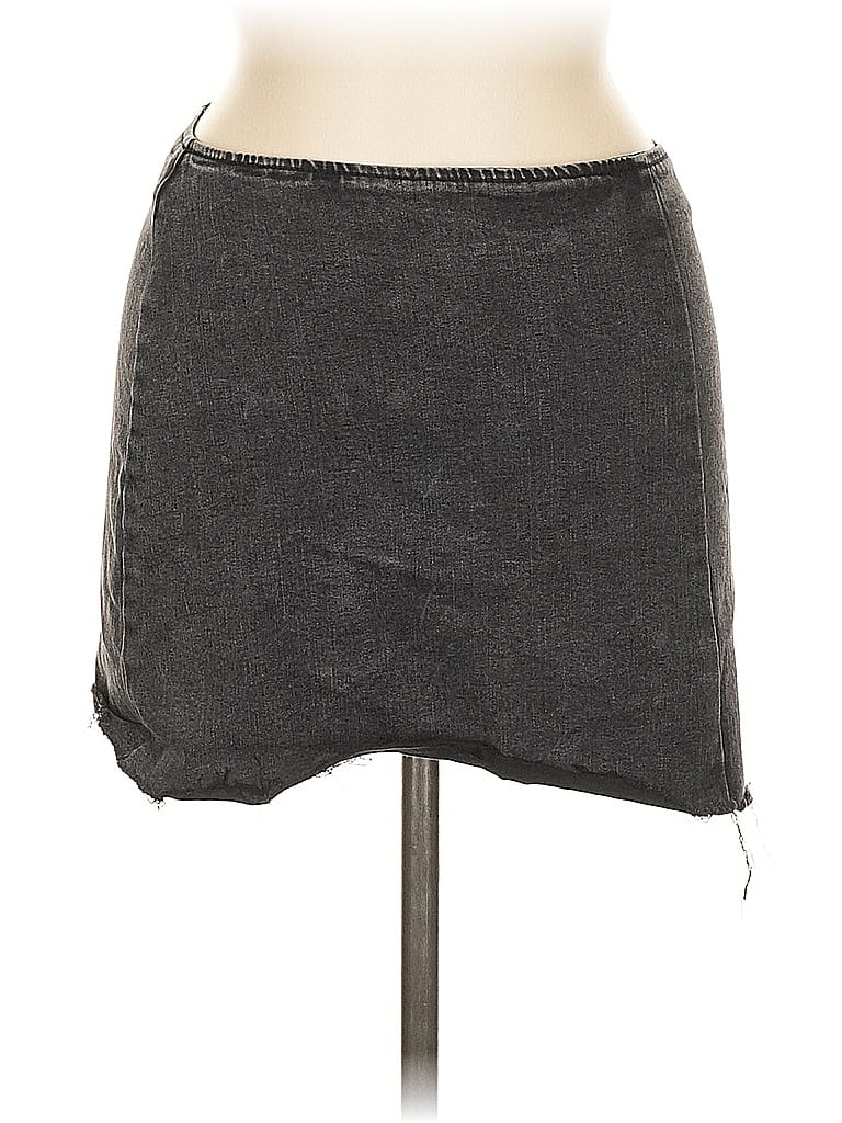Pre-owned Wild Fable Casual Skirt In Gray