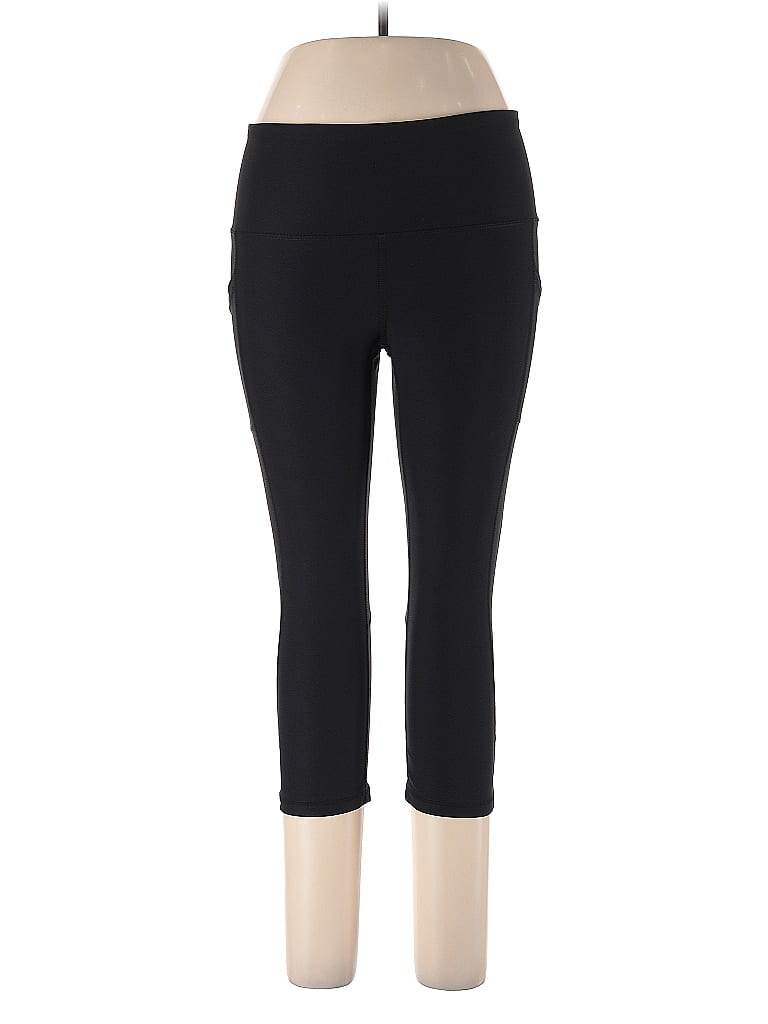 Pre-owned Reebok Active Pants In Black