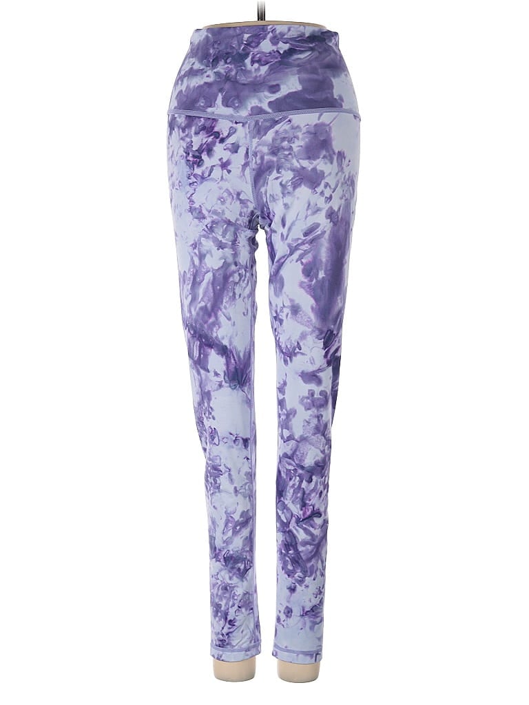 Pre-owned Manduka Leggings In Purple