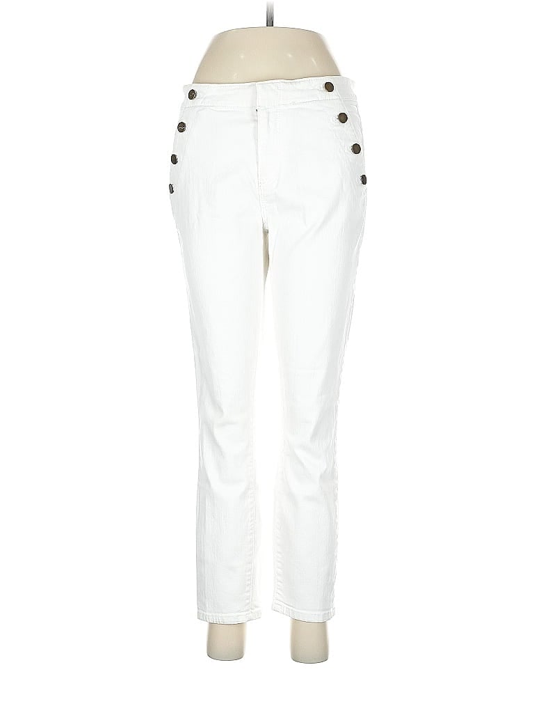 Pre-owned Ann Taylor Jeans In White