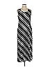 Nina Leonard Stripes Black Casual Dress Size XL - photo 1
