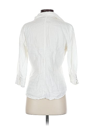 Carole Little 3/4 Sleeve Button-Down Shirt (view 2)