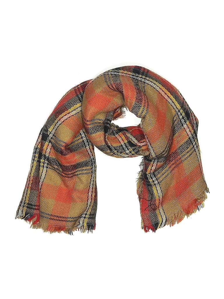 Pre-owned Unbranded Scarf In Brown