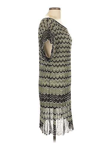 M Missoni Gray Black Cocktail Dress Size 10