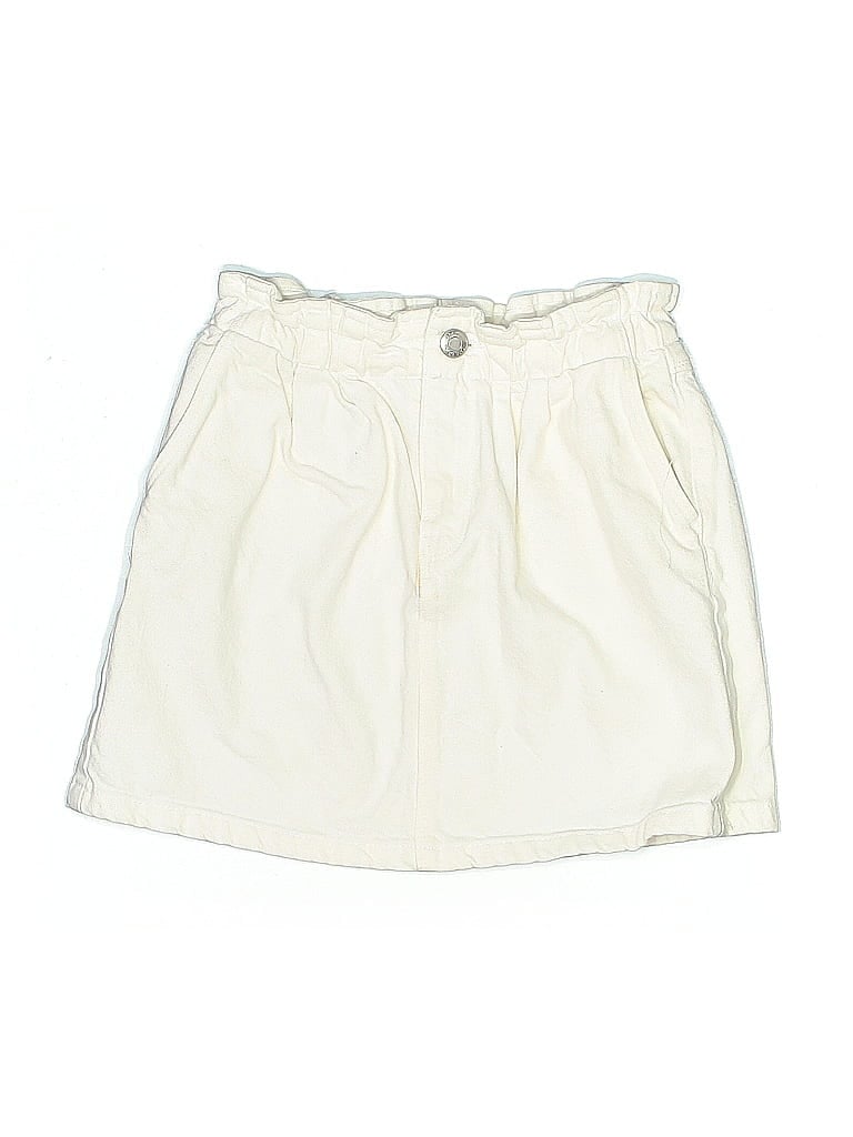Pre-owned Zara Kids' Skirt In White
