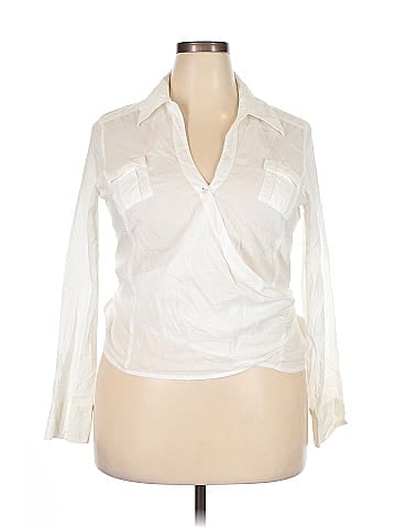 Newport News Long Sleeve Blouse (view 1)