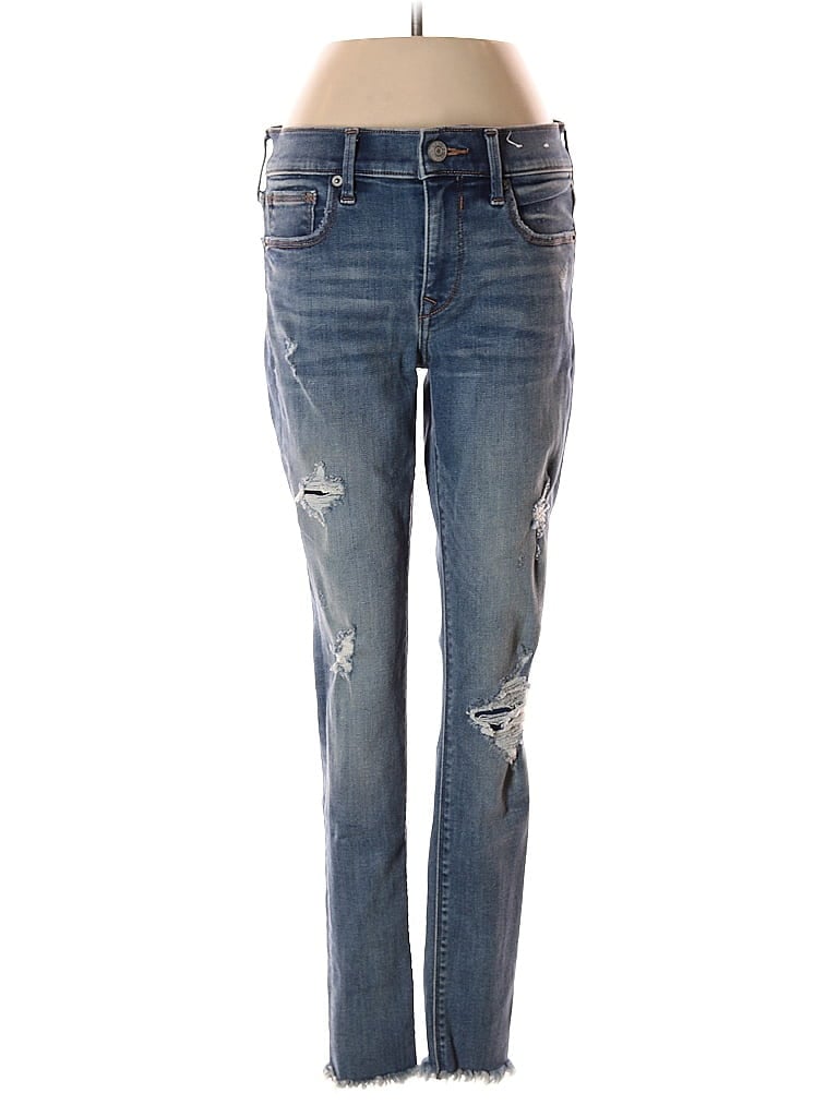Pre-owned Express Jeans In Blue